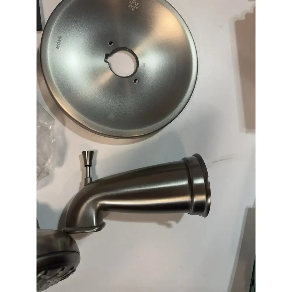 Moen 82115 I dora Posi-Temp Tub & Shower with Valve Incl. Spot Resistant Nickel